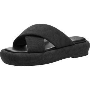 imageCoach Womens Penelope Signature C Sandal PlatformBlack