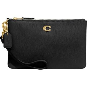 imageCoach Womens Polished Pebble Small WristletBlack