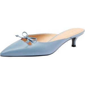 imageCoach Womens Runway Mule Ballet Flat CharcoalBlack 5