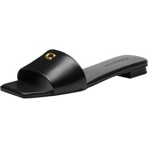 imageCoach Womens Sculpted C Flat SandalBlack