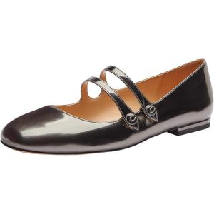 imageCoach Womens Winley Mary Jane FlatAnthracite