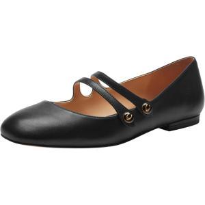 imageCoach Womens Winley Mary Jane FlatBlack