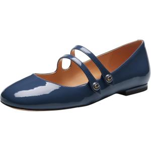 imageCoach Womens Winley Mary Jane FlatDeep Blue