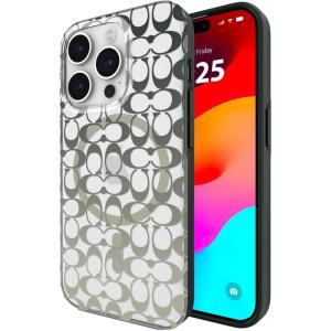 imageCoach iPhone 15 Pro Case Compatible with MagSafe  Tea RoseDeep Forest