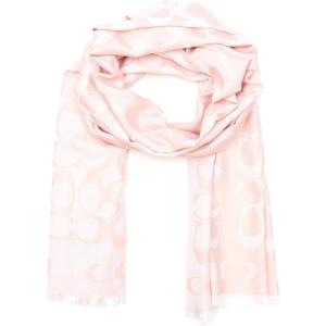 imageCoach womens Signature C Border StoleBlush