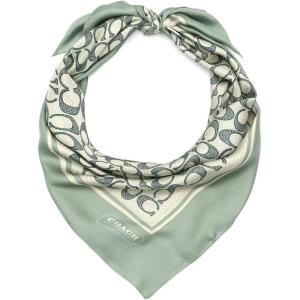 imageCoach womens Vintage Signature C Printed Silk SquareSage