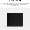 imageCOACH Mens 3in1 Wallet BillfoldBlack