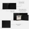 imageCOACH Mens 3in1 Wallet BillfoldBlack
