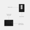 imageCOACH Mens Money Clip Card Case BillfoldBlack