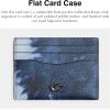 imageCoach Flat Card Case Midnight Navy Multi