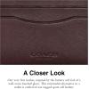 imageCoach Flat Card Case in Sport Calf Saddle 4quot L x 3quot HMAHOGANY