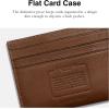 imageCoach Flat Card Case in Sport Calf Saddle 4quot L x 3quot HSaddle