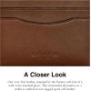 imageCoach Flat Card Case in Sport Calf Saddle 4quot L x 3quot HSaddle