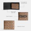 imageCoach Mens 3 in 1 AccessoryTravel WalletTan Multi