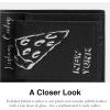 imageCoach Mens 3 in 1 Sketch Print AccessoryTravel Wallet Black Multi