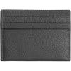 imageCoach Mens Flat Card Case AccessoryTravel WalletCHARCOAL