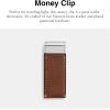 imageCoach Mens Money ClipRedwood