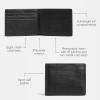 imageCoach Slim Bifold in Sport Calf Saddle One SizeBlack