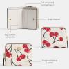 imageCoach Womens Billfold Wallet Small Zip AroundB4Chalk Multi