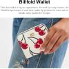 imageCoach Womens Billfold Wallet Small Zip AroundB4Chalk Multi