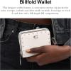 imageCoach Womens Billfold Wallet Small Zip AroundChalk