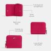 imageCoach Womens Billfold Wallet Small Zip AroundDragonfruit