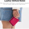 imageCoach Womens Billfold Wallet Small Zip AroundDragonfruit
