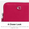 imageCoach Womens Billfold Wallet Small Zip AroundDragonfruit