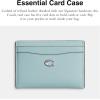 imageCoach Womens Essential Case AccessoryTravelers Card Sleeves LHLight Blue