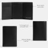 imageCoach Womens Trifold WalletBlack
