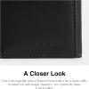 imageCoach Womens Trifold WalletBlack