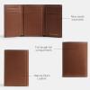 imageCoach Womens Trifold WalletRedwood