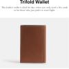 imageCoach Womens Trifold WalletRedwood