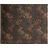 imageCOACH Mens Double Billfold Wallet with Horse and Carriage Print TruffleBurnished Amber One Size
