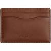 imageCOACH Mens Money Clip Card Case BillfoldRedwood