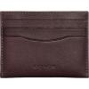 imageCoach Flat Card Case in Sport Calf Saddle 4quot L x 3quot HMAHOGANY