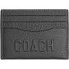 imageCoach Mens Flat Card Case AccessoryTravel WalletCHARCOAL