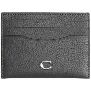 imageCoach Mens Flat Card CASE AccessoryTravel Wallet Charcoal