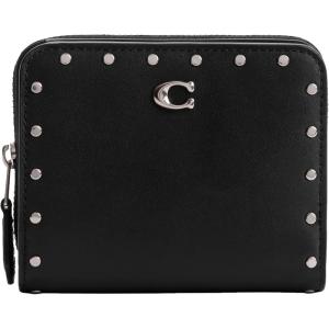 imageCoach Womens Billfold Wallet Small Zip AroundBlack