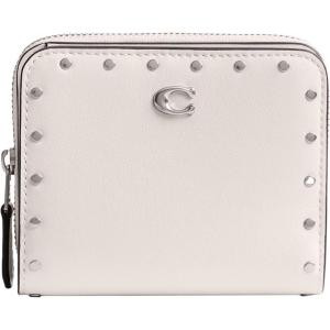 imageCoach Womens Billfold Wallet Small Zip AroundChalk