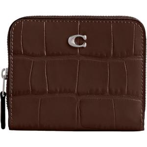 imageCoach Womens Billfold Wallet Small Zip AroundMaple