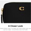 imageCoach Small Zip Around Card Case Black