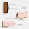 imageCoach Womens Evie Long Wallet with Chain BiFold Blush One Size