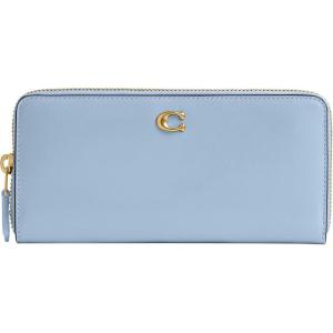 imageCoach Womens Essential Slim Accordion Zip Wallet AccessoryTravel B4Bluebell