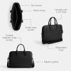 imageCOACH Gotham Slim Briefcase Black