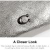 imageCOACH Hall Belt Bag in Metallic Crinkle Leather