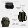 imageCOACH Mens Hitch Backpack Cedar Suede One SizeSignature Camo