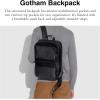 imageCOACH Mens Signature Gotham Backpack CharcoalBlack Standard