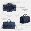 imageCoach Gotham Duffle Bag 45 in Signature Denim Deep Blue