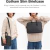 imageCoach Gotham Slim BriefcaseCharcoal Signature